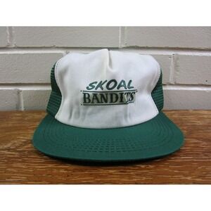 Vintage Skoal Bandits Tobacco Snapback Mesh Trucker Hat Cap K-Products USA